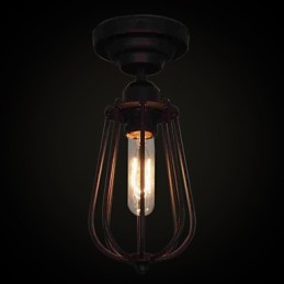 Luminárias de Teto 1 Luz Retro Elegante Artística MS 86263