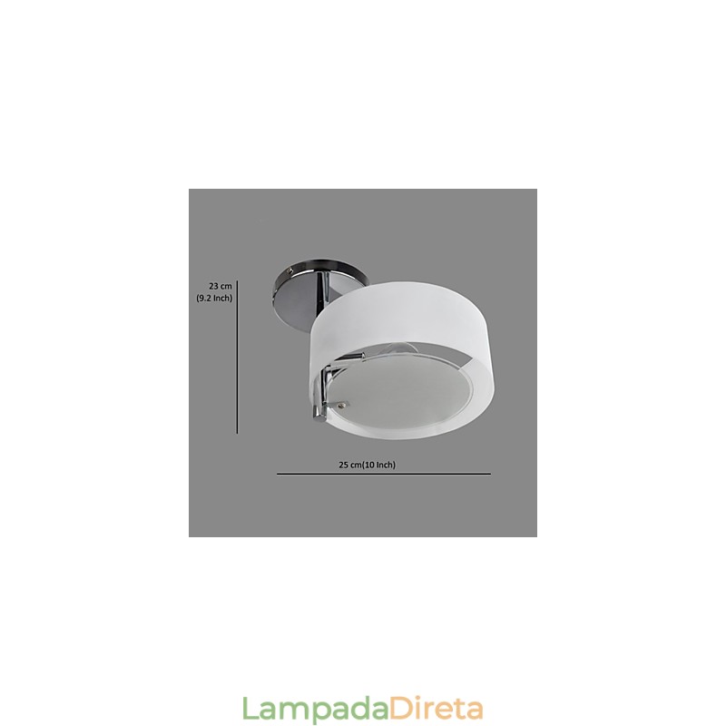 Estilo Flush Mount Moderno Contemporâneo Ao Ar Livre Metal