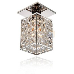 Moderno Contemporâneo Cristal Metal Galvanizado Montagem Embutida