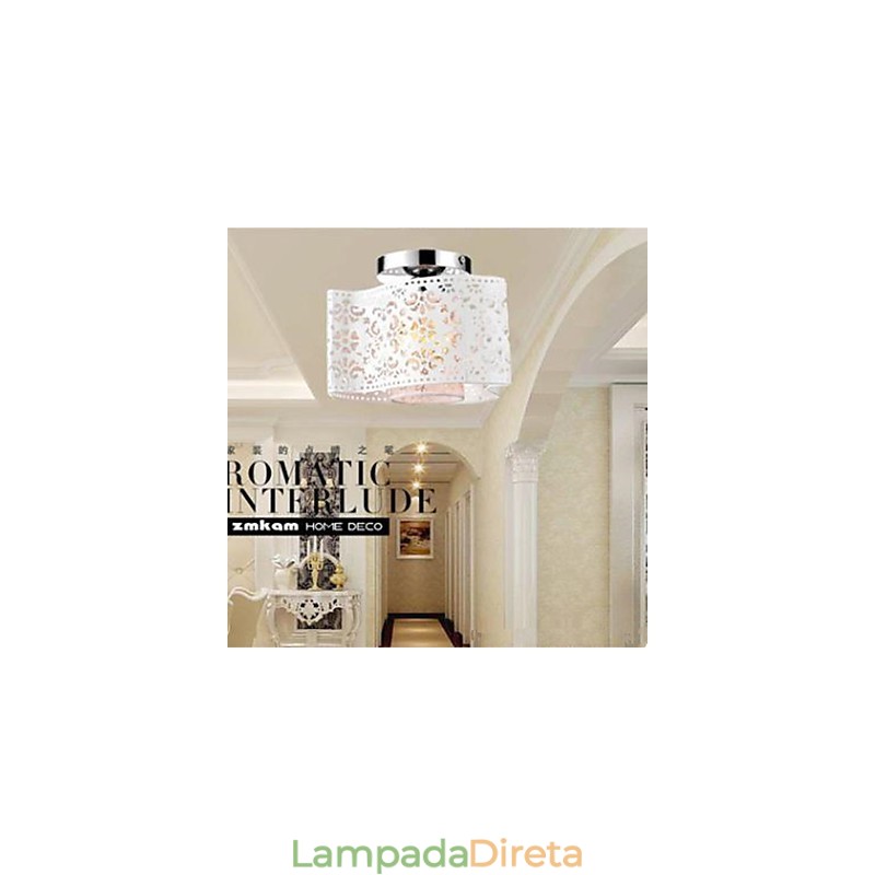 Luminária Contemporânea e Contratada Cabeça Única para Absorver Luz Dome