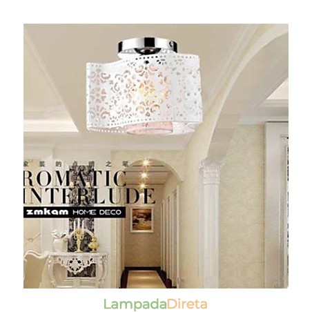 Luminária Contemporânea e Contratada Cabeça Única para Absorver Luz Dome Luminária Contemporânea e Contratada Cabeça Única para Absorver Luz Dome