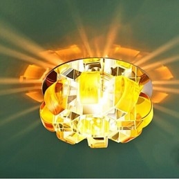 12*4.5cm lâmpada de cristal smd creativetube holofote absorve luz de cúpula