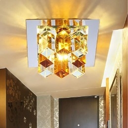 12*4.5cm lâmpada de cristal smd creativetube holofote absorve luz de cúpula