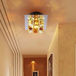 12*4.5cm lâmpada de cristal smd creativetube holofote absorve luz de cúpula