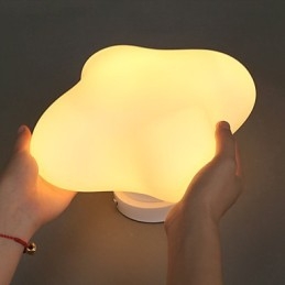 22*22CM Contemporâneo e Contraído Cabeça Única Lucky Grass Vidro Dome Light