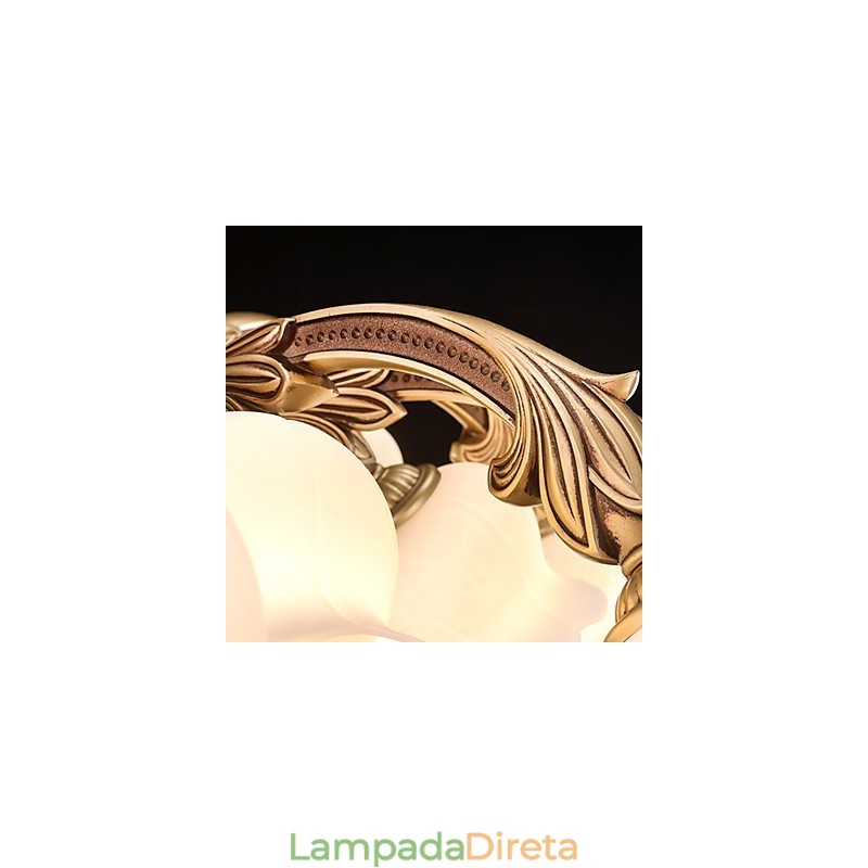 Lustre de Metal Moderno Contemporâneo Outros