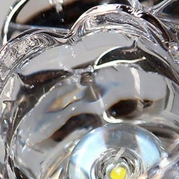 Mini estilo moderno e contemporâneo de cristal galvanizado metal montagem embutida