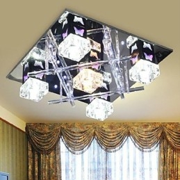 Moderno Contemporâneo Cristal Vidro Embutido