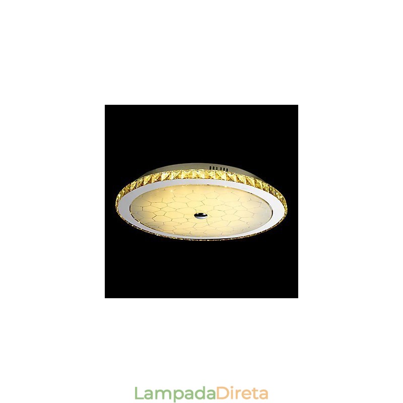 Moderno Contemporâneo Cristal Metal Montagem Embutida
