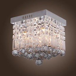 Mini estilo moderno e contemporâneo de cristal embutido