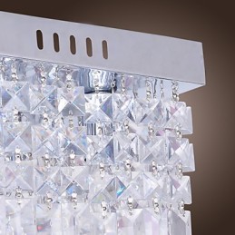 Mini estilo moderno e contemporâneo de cristal embutido