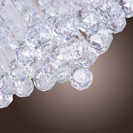 Mini estilo moderno e contemporâneo de cristal embutido