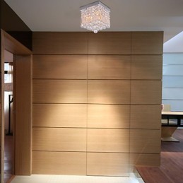 Mini estilo moderno e contemporâneo de cristal embutido