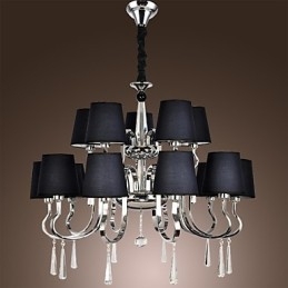 Lustre moderno contemporâneo tradicional clássico rústico chalé vintage country island metal cromado