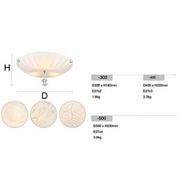 Moderno Contemporâneo Cristal Flush MountQuarto