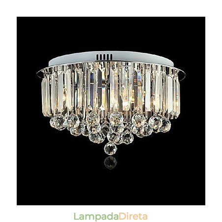 Moderno Contemporâneo Tradicional Clássico Cristal Pintura Metal Montagem Embutida Luz Moderno Contemporâneo Tradicional Clássico Cristal Pintura Metal Montagem Embutida Luz