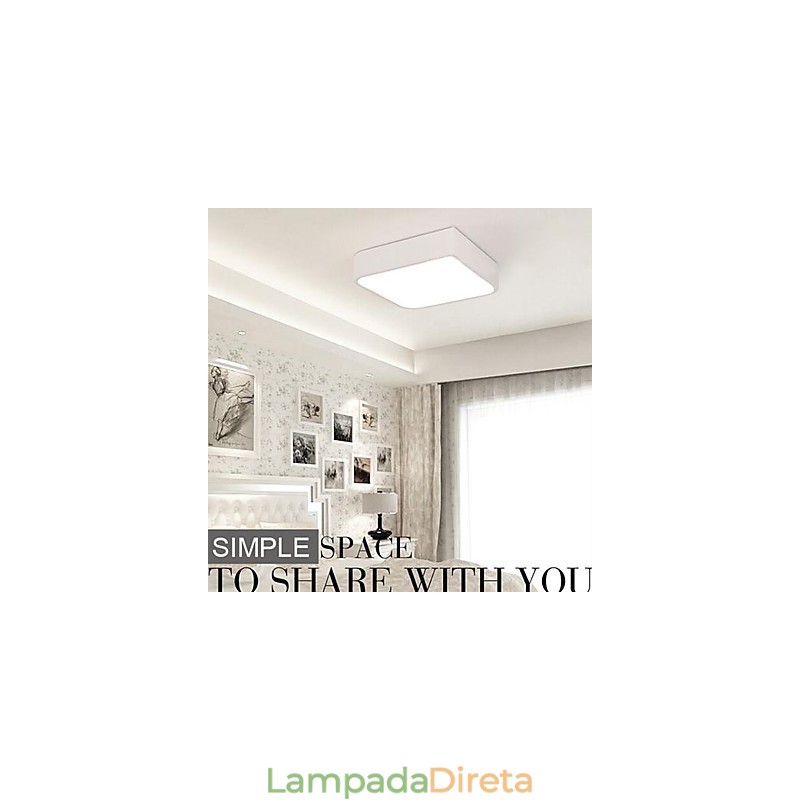Luminária de parede de metal com pintura contemporânea moderna