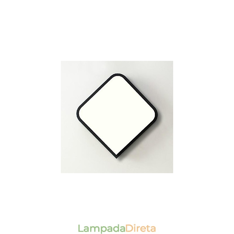Luminária de parede de metal com pintura contemporânea moderna