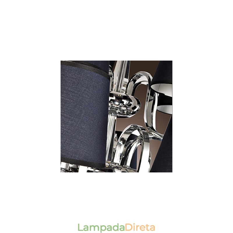 Lustre moderno contemporâneo tradicional clássico rústico chalé vintage country island metal cromado