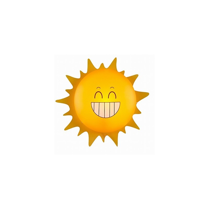 Papel de parede Lâmpadas de parede Flor Rosto DIY Diversão Atmosfera Luz noturna Crianças Lâmpada de cabeceira Decoração Sol