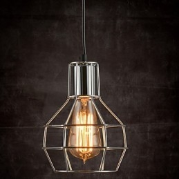 Pendente criativo estilo americano 1 luz