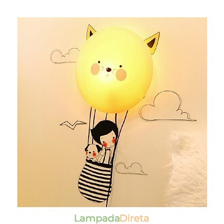 Apliques de parede Moderno Contemporâneo Criativo 3D Papel de parede Luminária de parede Luz