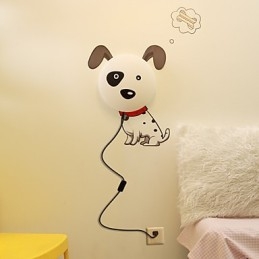 Plástico resistente a altas temperaturas e 10 C pode remover adesivos de parede, papel de parede 3D criativo, luminária de parede