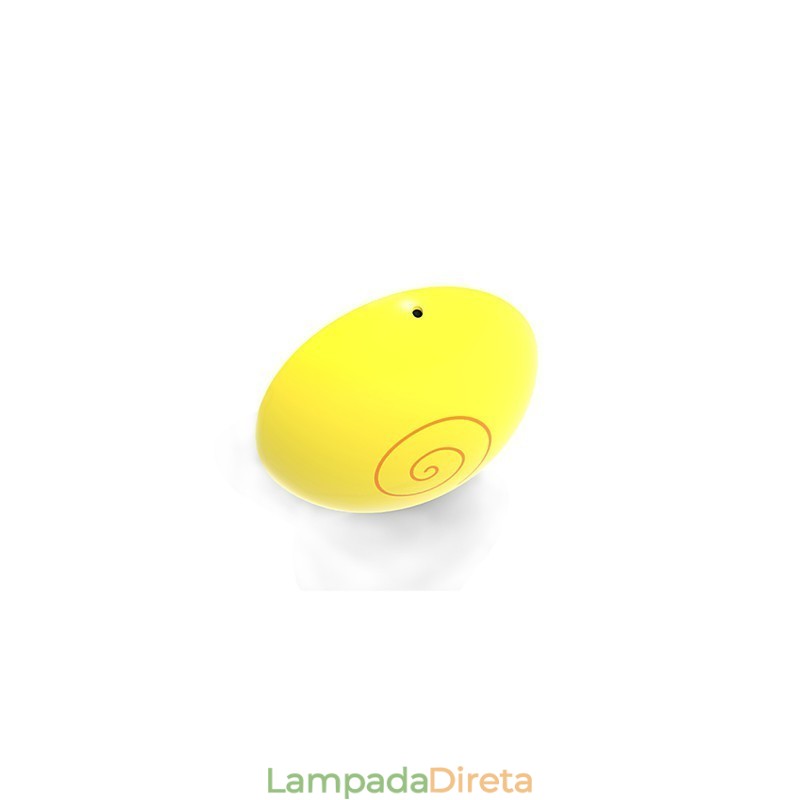 Caracol Plástico Resistente a Altas Temperaturas Luz e 10 C Pode Remover Papel de Parede Criativo 3D Luminária de Parede