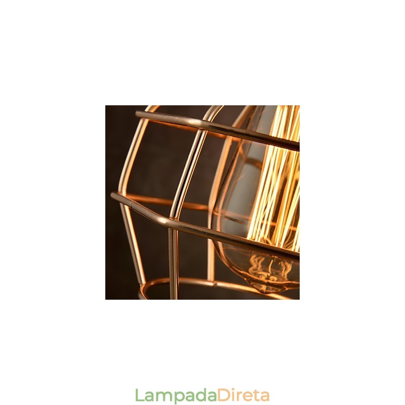Pendente criativo estilo americano 1 luz