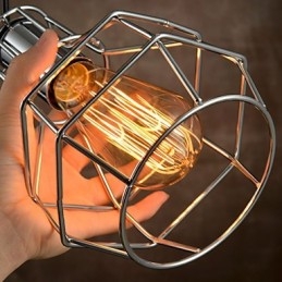Pendente criativo estilo americano 1 luz