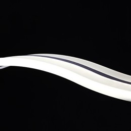 Luminária pendente moderna e contemporânea cromada