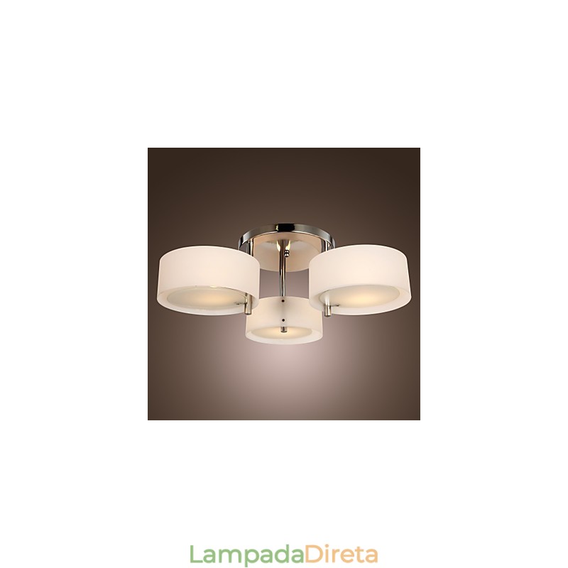 Lustre Modern Living 3 Luzes