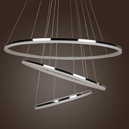 Luminária pendente de metal galvanizado estilo mini contemporâneo moderno de 70 W