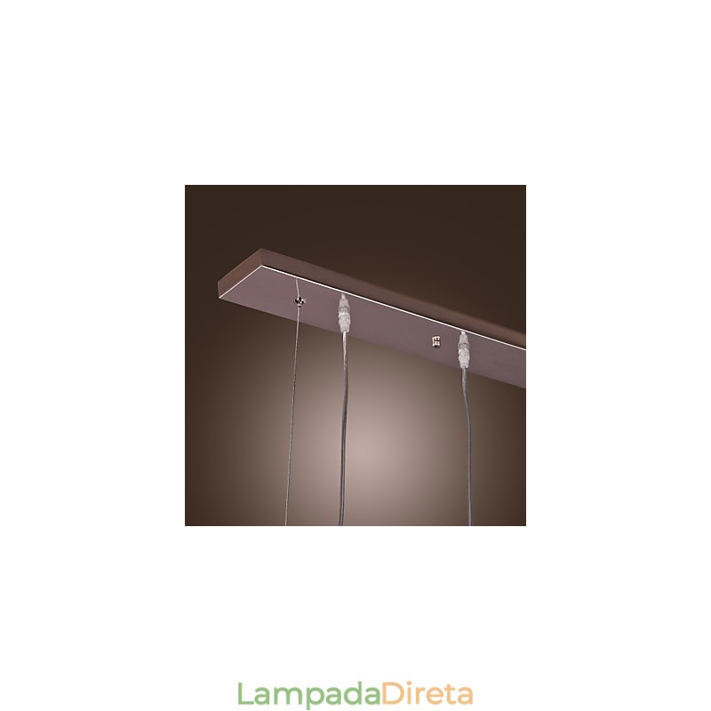Ilha moderna contemporânea cristal outros metal pingente luz
