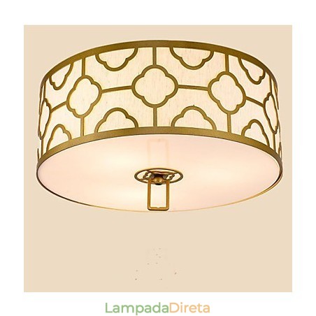 Iluminação de teto estilo chinês simplicidade moderna