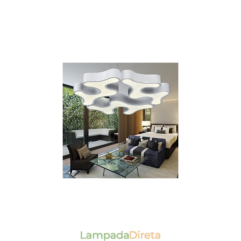 Luminária pendente moderna contraída de metal de alta qualidade