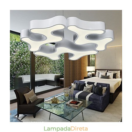 Luminária pendente moderna contraída de metal de alta qualidade Luminária pendente moderna contraída de metal de alta qualidade