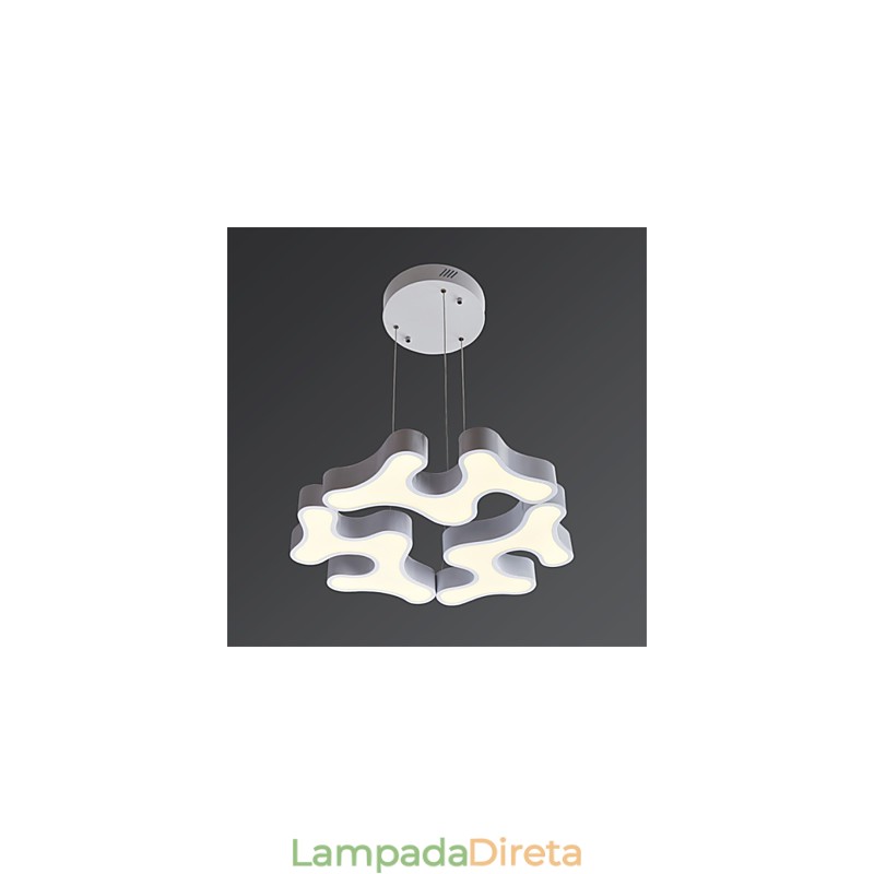 Luminária pendente moderna contraída de metal de alta qualidade