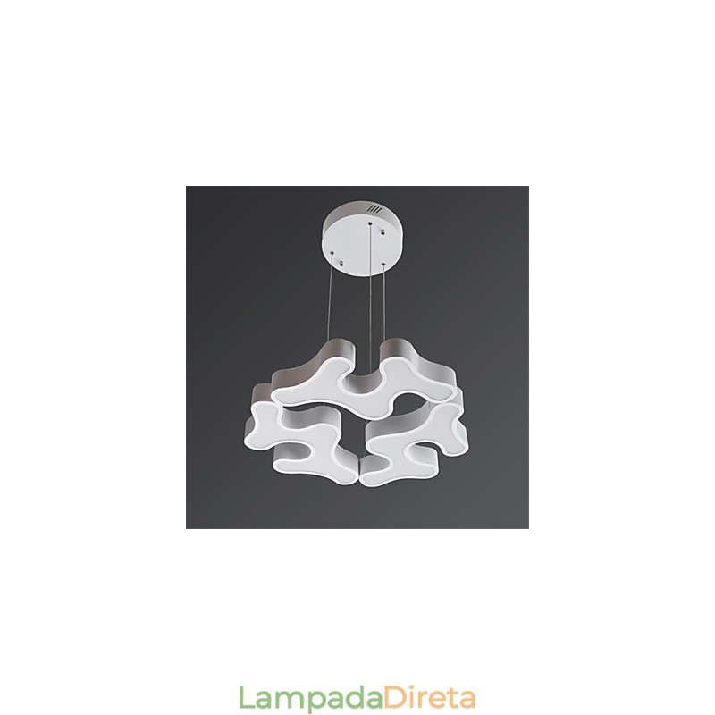 Luminária pendente moderna contraída de metal de alta qualidade