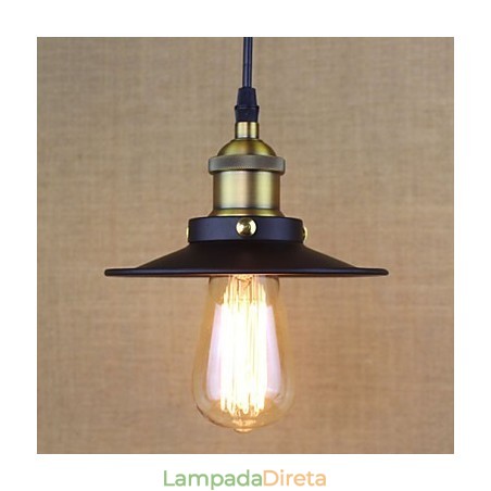 Luminária pendente pequena simples retrô industrial estilo country americano ultra miniatura Luminária pendente pequena simples retrô industrial estilo country americano ultra miniatura
