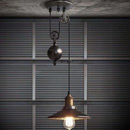 Luzes Pendentes Rústico Lodge Vintage Retro Country Garage Metal