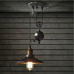 Luzes Pendentes Rústico Lodge Vintage Retro Country Garage Metal