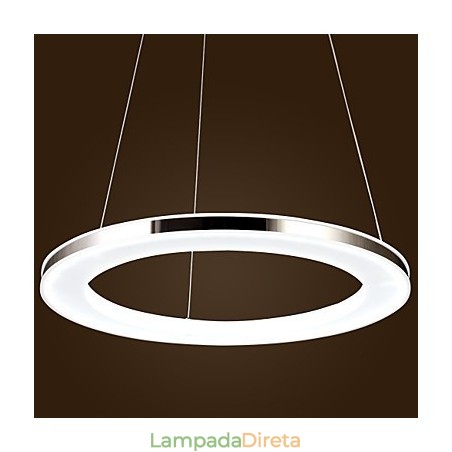 Luminária pendente de metal contemporânea moderna Luminária pendente de metal contemporânea moderna