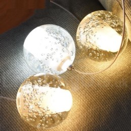 Luminária pendente de bola de cristal Meteorer de palco de engenharia criativa