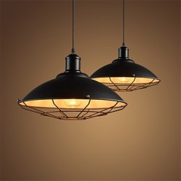 Lustre Pendente Industrial Retro