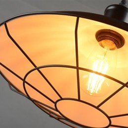 Lustre Pendente Industrial Retro
