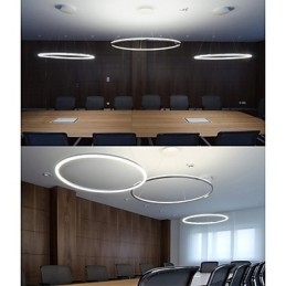 Luminária pendente de metal galvanizado estilo mini contemporâneo moderno