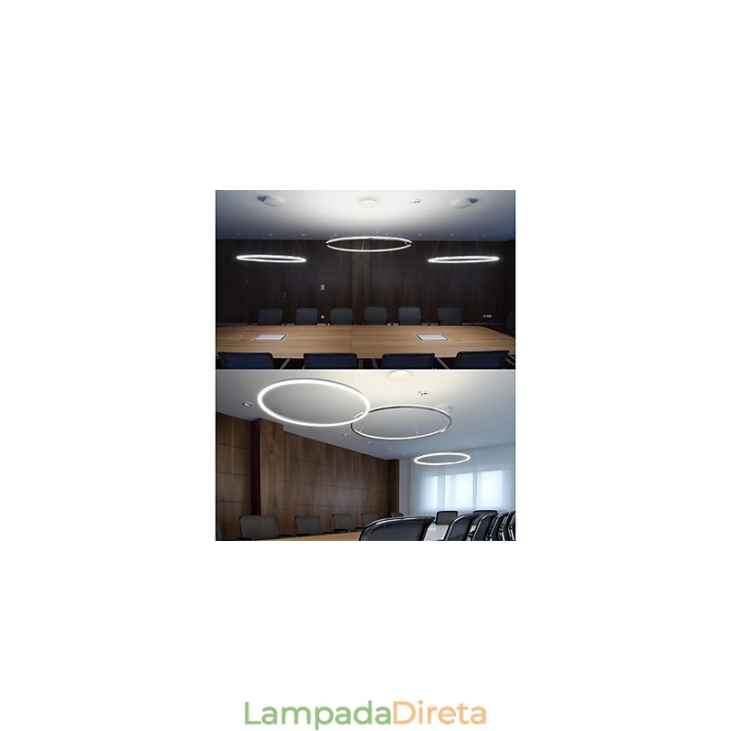 Luminária pendente de metal galvanizado estilo mini contemporâneo moderno