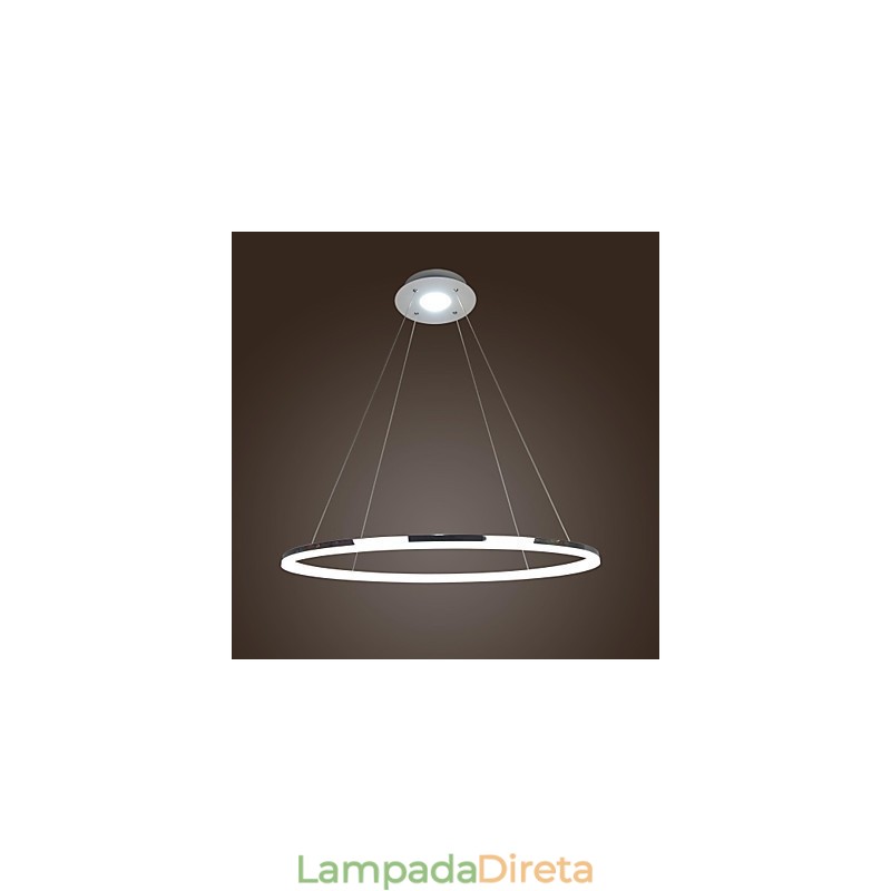 Luminária pendente de metal galvanizado estilo mini contemporâneo moderno