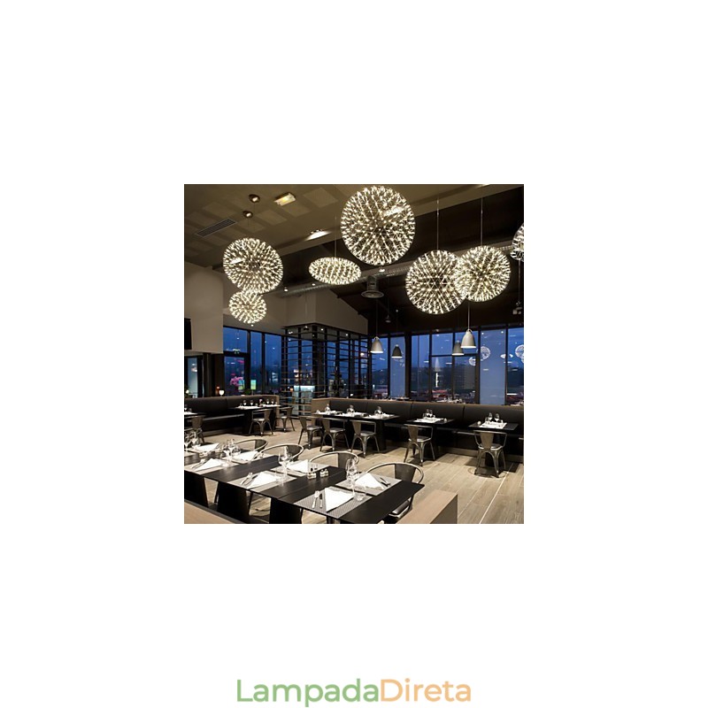 Luminária pendente moderna